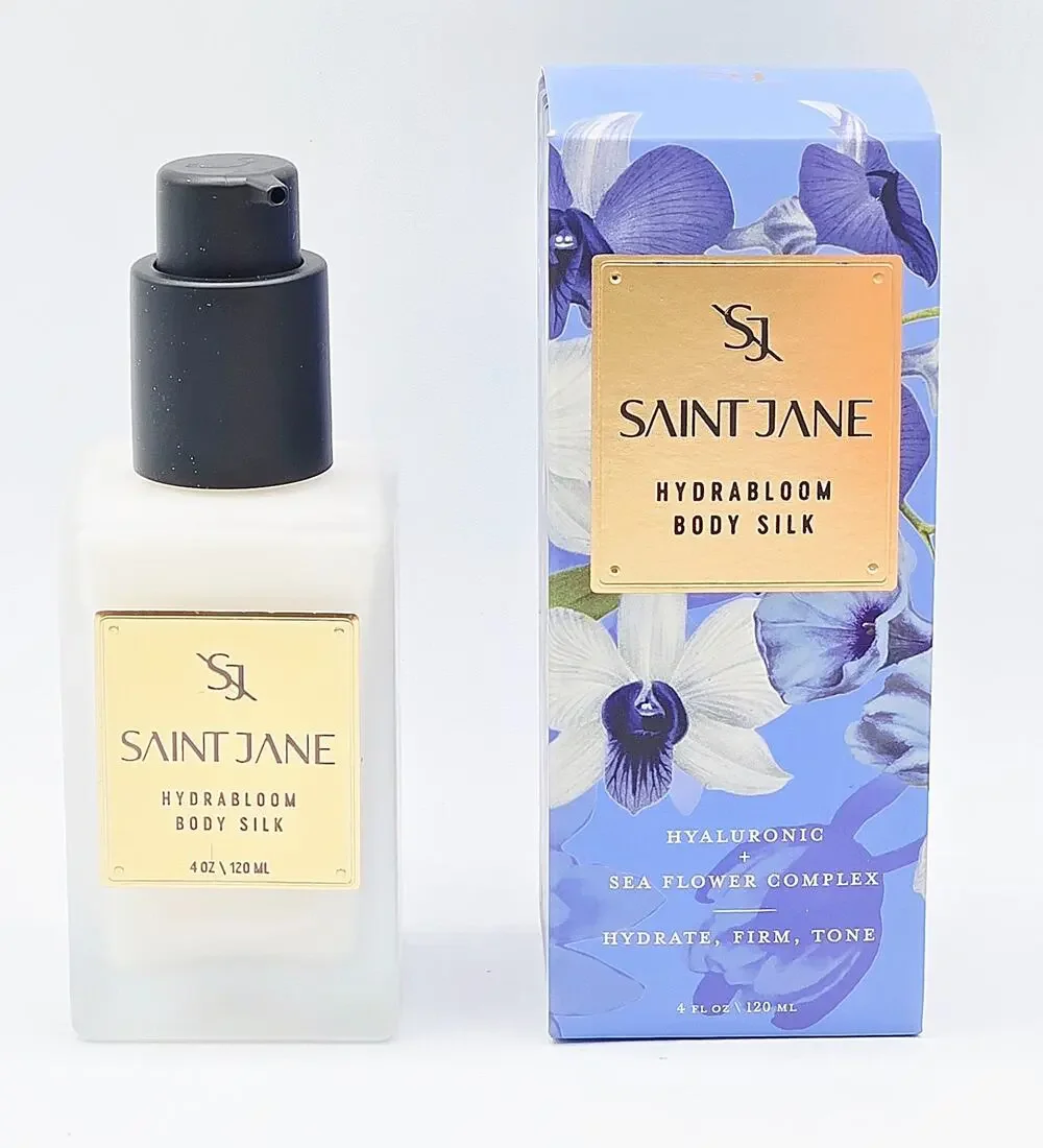 Saint Jane Hydrabloom Body Silk 4oz Hydrating Firming Moisturizer